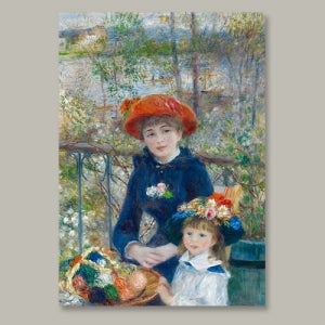 오귀스트르누아르The Two Sisters, On the Terrace 명화액자 인테리어액자