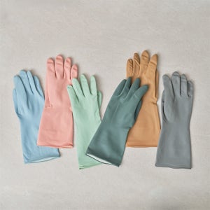 생활공작소 라텍스 고무장갑 설거지장갑 일반형 5쌍