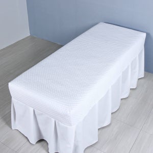 병원침대커버 순면 화이트