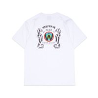 필이너프 FEELENUFF SEA HORSE T-SHIRTS - WHITE