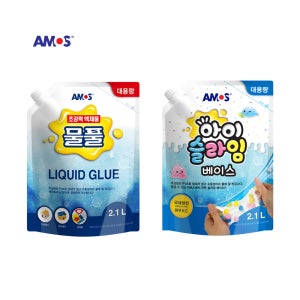아모스 대용량 물풀 2.1L 낱개 /아이슬라임베이스