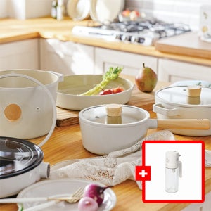 네오플램 피카 IH 인덕션 냄비 3종 세트 (18편+22양+22곰+스텐 인서트)