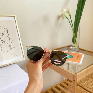 여름 바캉스 금테 선글라스 ( 남녀공용 )