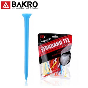 칼라 플라스틱 골프티 (롱롱티) 50개입 / 골프 용품