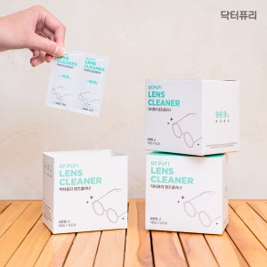 [1만리뷰] 닥터퓨리 렌즈클리너 항균 티슈 100매 레몬향 휴대폰액정클리너 안경닦이