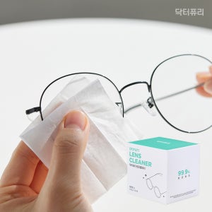 [1만리뷰] 닥터퓨리 렌즈클리너 항균 티슈 100매 레몬향 휴대폰액정클리너 안경닦이