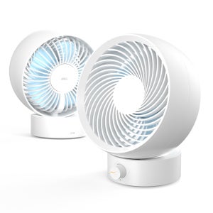 (1+1)탁상용 미니선풍기 써큘레이터 제트스핀 저소음/BLDC
