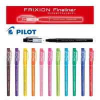 파이롯트 프릭션 파인라이너 지워지는 컬러펜 Frixion Fineliner