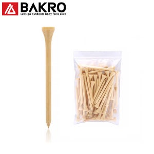 원목 나무 골프티 83mm (롱롱티) 50개입 / 골프 필드 용품