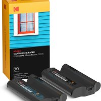 코닥 포토프린터 카트릿지 PHC 교체용 80시트 KODAK Dock Plus & Dock Photo Printer Cartridge PHC-80 [미국정품,관부가세포함]