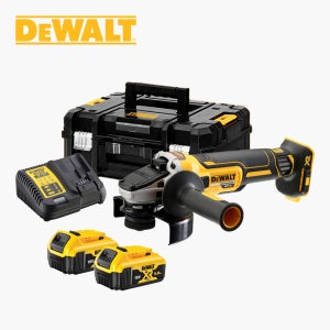 디월트 브러쉬리스 충전 그라인더 DCG405P2 18V 5.0Ah