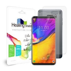 LG V35 플러스 ThinQ 저반사 지문방지 보호필름2매 후면1매