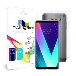 LG V30S 플러스 ThinQ 블루라이트차단 액정보호필름2매 후면1매