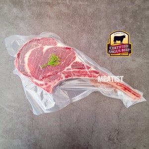 미티스트 [CAB] 블랙앵거스 토마호크 스테이크 600g -1kg 캠핑 바베큐고기 카우보이립