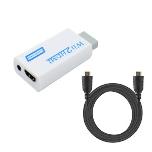 닌텐도 위 컨버터 TV 변환젠더 Wii to HDMI 연결 게임기 출력 2M 케이블 포함