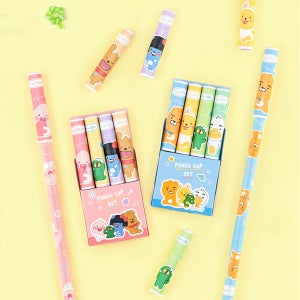 카카오프렌즈 멀티 연필캡세트 연필심보호