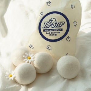 탑스텝 울드라이어볼 양모 건조기볼 4개입