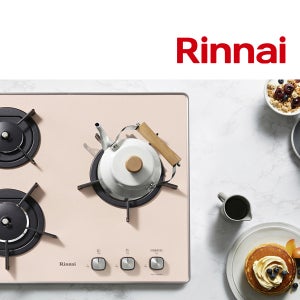 전국설치 빌트인 3구 가스렌지 컬러 쿡탑 레인지 RBR-PF3041PD 핑크 560x480