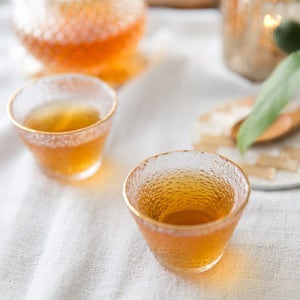 골드링 유리 디저트볼 아이스크림