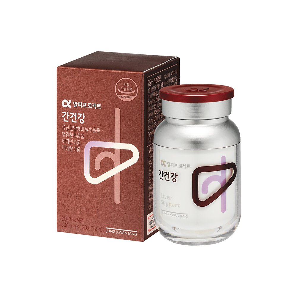 <b>정관장 알파프로젝트 간건강</b> 600mg 120정