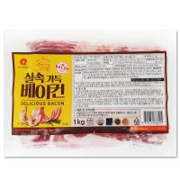 마니커에프앤지 실속가득 베이컨 1kg /냉동식품류 대용량