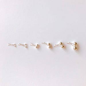 토프 베이직 실버볼 - 925 실버 은 볼 귀걸이