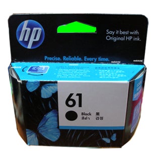 HP 데스크젯 3050 복합기 j610a CH376A 정품 검정 잉크 카트리지 ch561wa