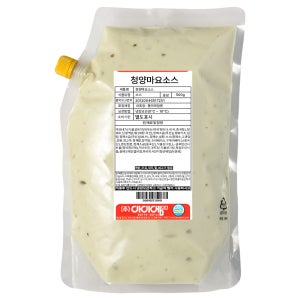 아이엠소스 청양마요소스 500g 먹태 치킨 샐러드 드레싱