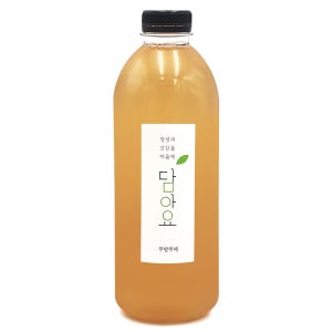 담아요 매실청 1L 비정제사탕수수 매실원액