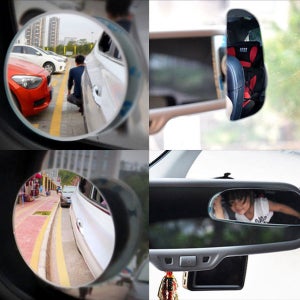 자동차 사각지대 사이드미러 보조거울 다용도 와이드 룸 주차미러 차량용품