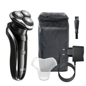 한일전자 파테크 헤드 완전분리형 방수형 전기면도기 M10