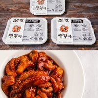 맛있는 레알 양념 쭈꾸미볶음 500g 3팩+1팩 매운 삼겹살 낙지볶음 낙곱새 캠핑