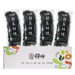 해미담 바다채소 선 선물세트 No5 미역250g 4봉입 설 추석 명절선물세트 고향사랑기부제