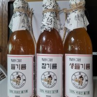 안강참기름 중국산 참기름 들기름 1병(350ml)