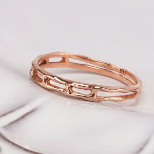 14K 18K 투링 레이어드 반지