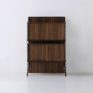 이지보 HERO 팬트리 수납장 ezb009 79x37x121, 3단, 코코아월넛 1397.7445