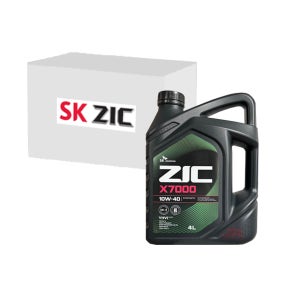 SK엔무브 지크 X7000 10W40 4L (CJ-4 CK-4, 4L x 4개)