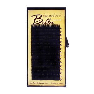 속눈썹연장재료 고급모 벨라 천연 밍크래쉬 16줄 밍크속눈썹