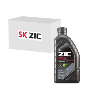 SK엔무브 지크 X7 LS 5W30 1박스 디젤엔진(DPF, C2/C3, 1L x12개)