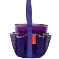 르망고 수영 메쉬 꽃가방 SNS Bag Purple LSMB008