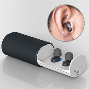 (양방향) 히어링에이블 아이리스10S 청력검사 충전 제습 블루투스 음성증폭기 소리증폭기