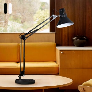 테이블조명 그레이 단 스탠드 2 (발판타입) (블랙/화이트)