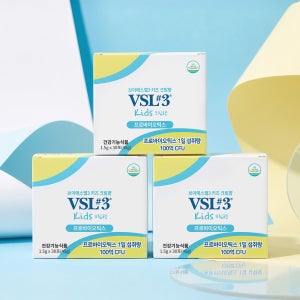 [2+1] VSL#3 키즈 크림향 생유산균 30포 3개 어린이 장건강 유산균