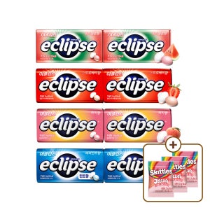 [슈퍼적립] 이클립스 페퍼민트+워터멜론+피치+스트로베리 4종 각2개 (총 8개입)