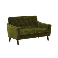 [가리모쿠60] 로비체어 lobby chair 2P MOQUETTE GREEN / dark walnut