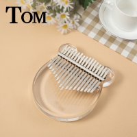 톰 TK-C2 아크릴 투명 칼림바 17음계 공식수입정품 TOM KALIMBA