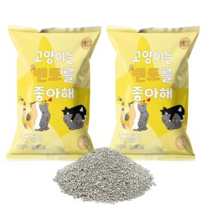 캣필드 고양이 벤토모래 무향 7kg,2개, 1박스