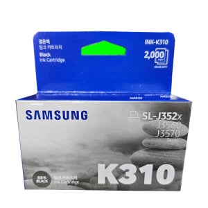 삼성 복합기 SL-J3560FW SL-J3560 정품 검정 잉크 카트리지 ink-K310