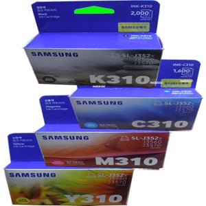 삼성 복합기 SL-J3560FW SL-J3560 정품 검정 칼라 잉크카트리지 K310 4색/구매