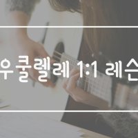 [기타집 일산] 1:1 개인 우쿨렐레레슨 (주1회,1개월)